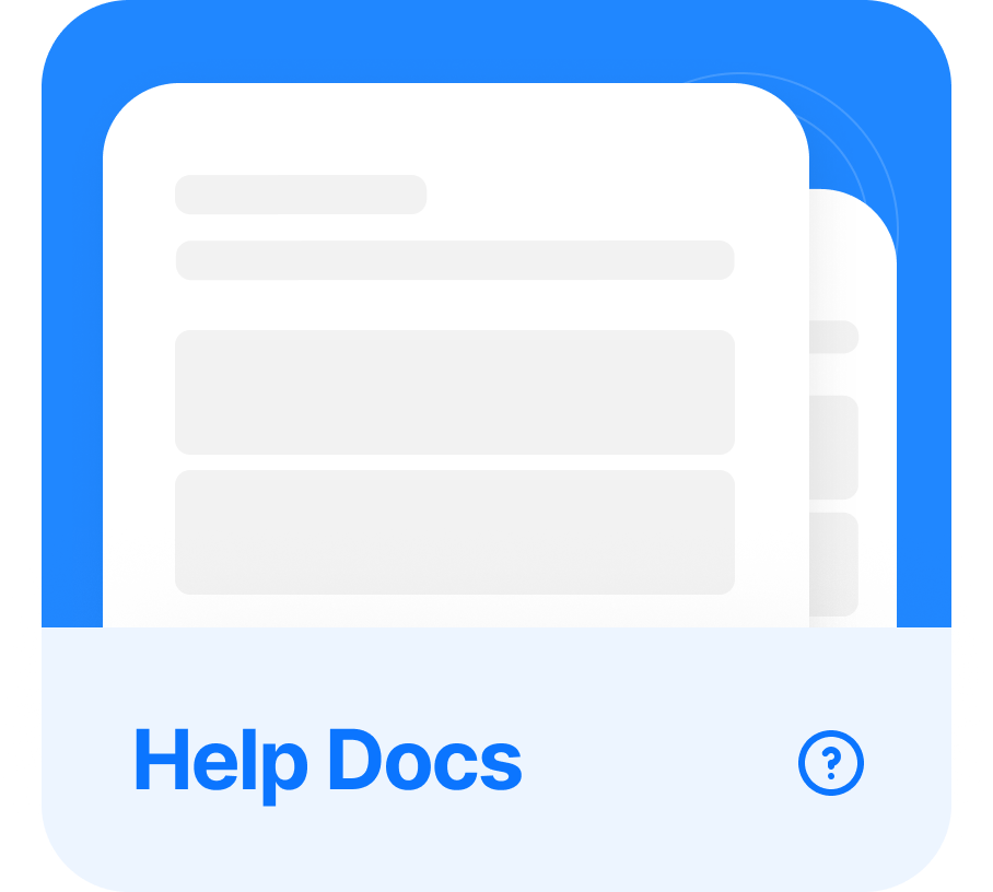2. Help & Documentation